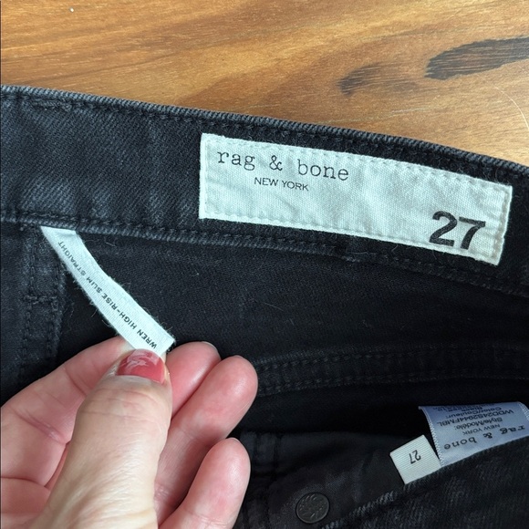 rag & bone black jeans - Picture 3 of 11